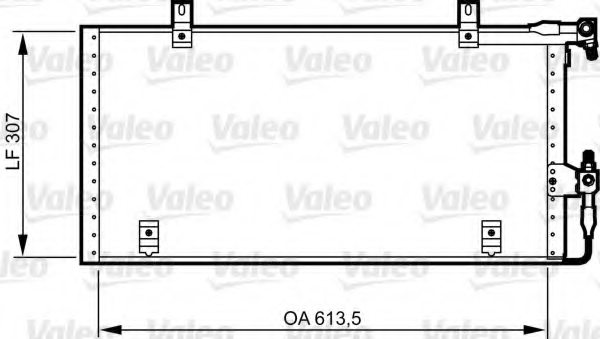 VALEO 814291 Condenser, air conditioning